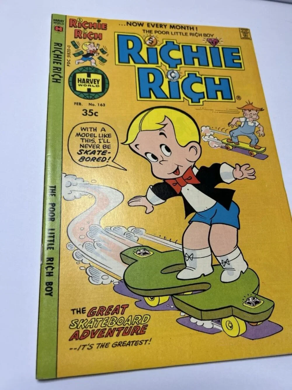 RICHIE RICH #163 1978 Harvey World Comics High-Grade Comic Book